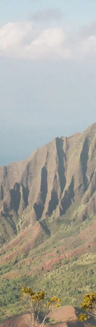 Sicht auf die Na'Pali Coast